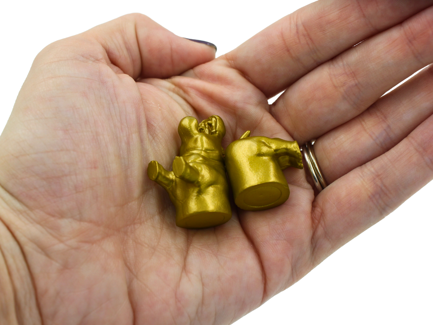 Gold Safari Animal Magnet Place Card Holder & Party Favor