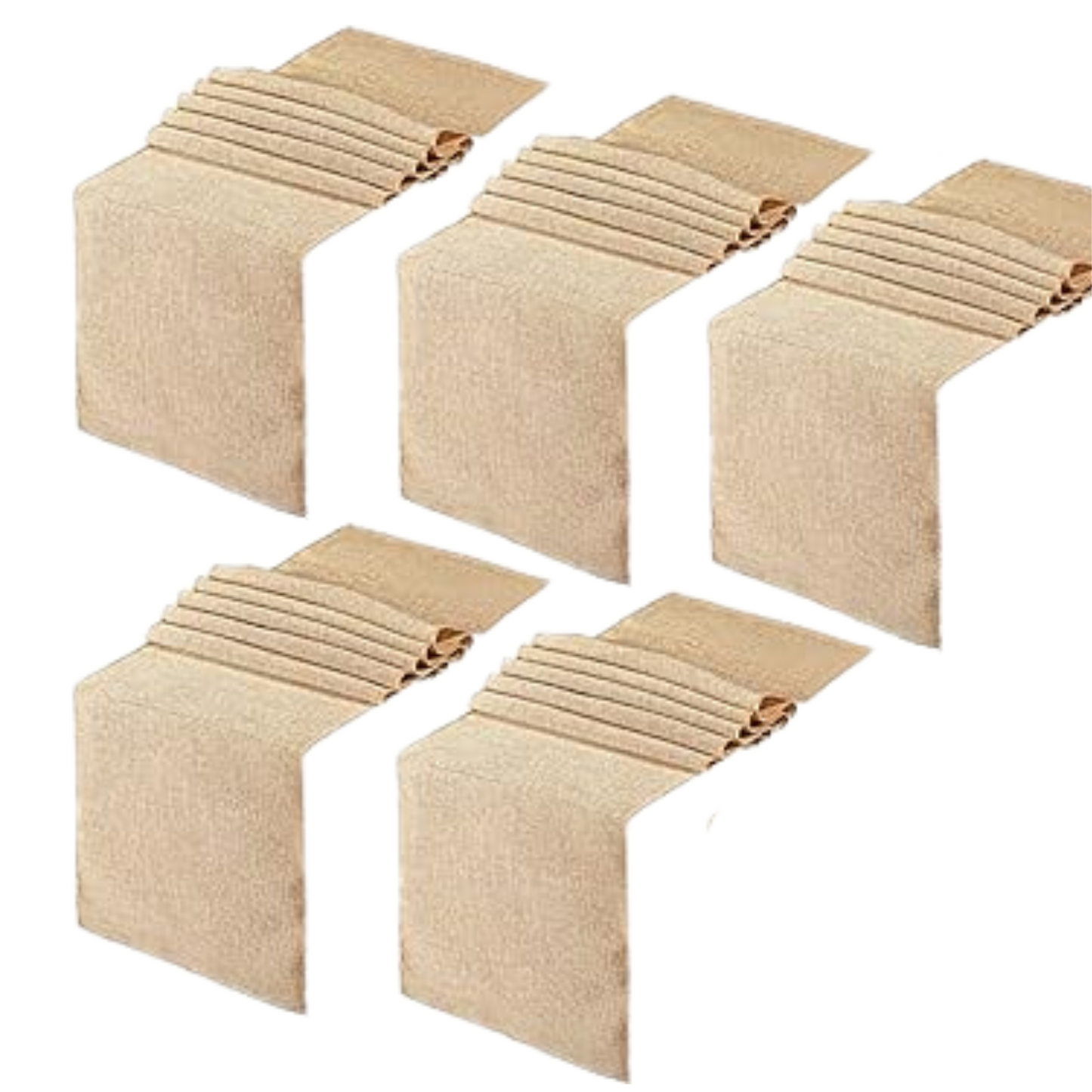 Edie Rose Burlap Table Runner - Rustic Wedding