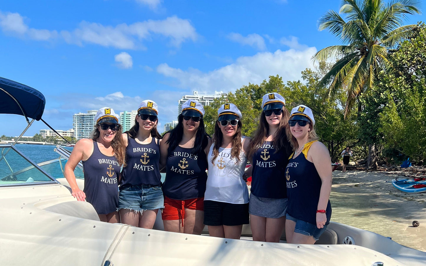 Captain Hats for Last Sail Before the Veil Bachelorette Party