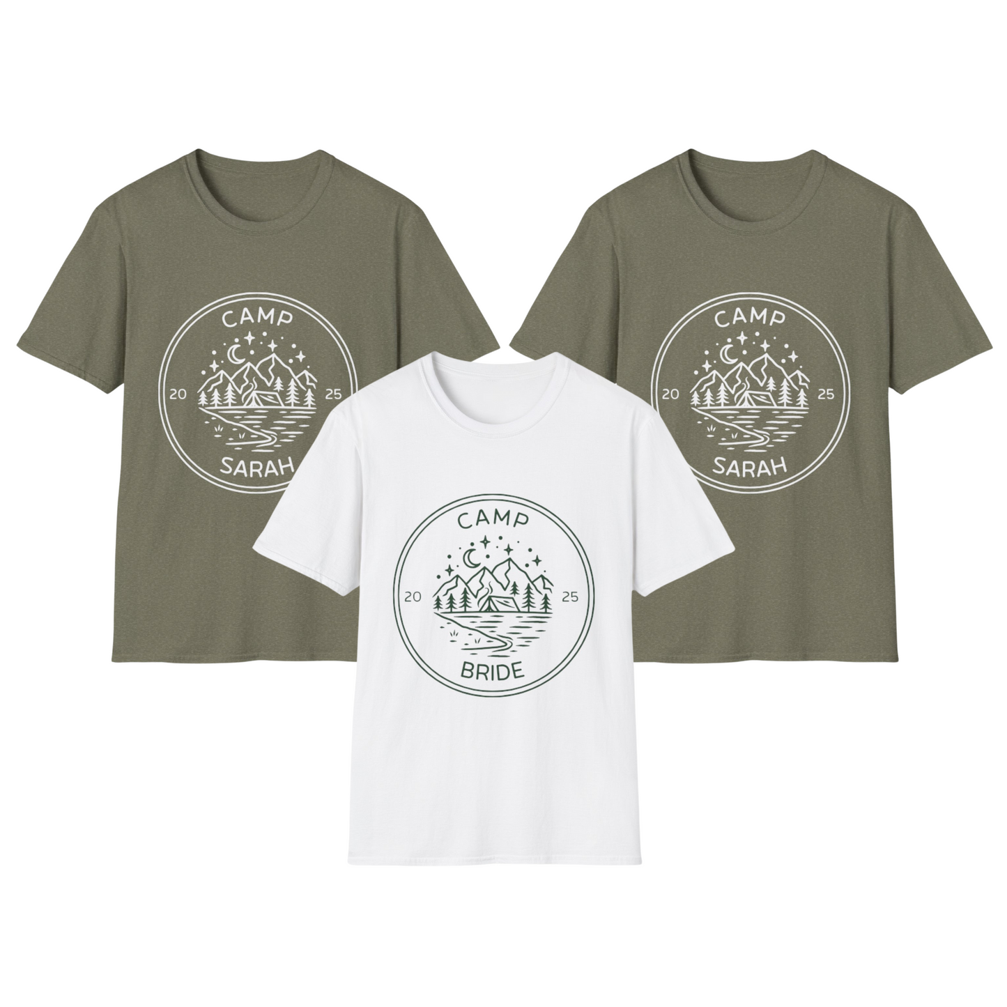 Edie Rose Custom Camp Bachelorette Softstyle T-Shirt