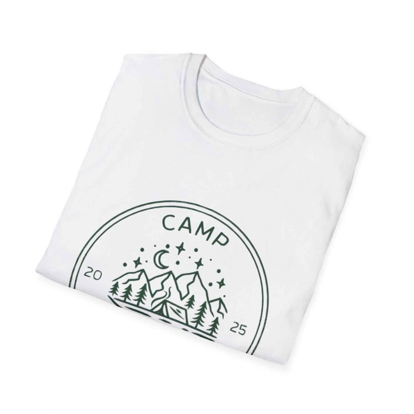 Edie Rose Custom Camp Bachelorette T-Shirt – White for the Bride, Green for the Crew