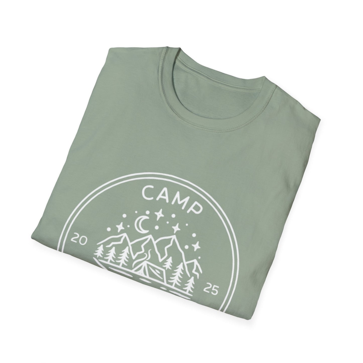 Edie Rose Custom Camp Bachelorette T-Shirt – White for the Bride, Green for the Crew