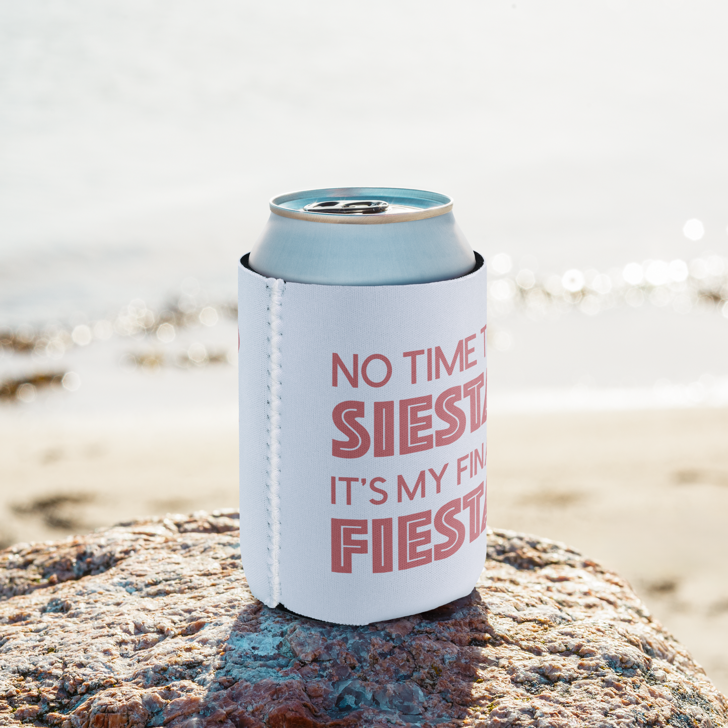 Edie Rose It's My Final Fiesta Can Coolers for Slim and Regular Cans