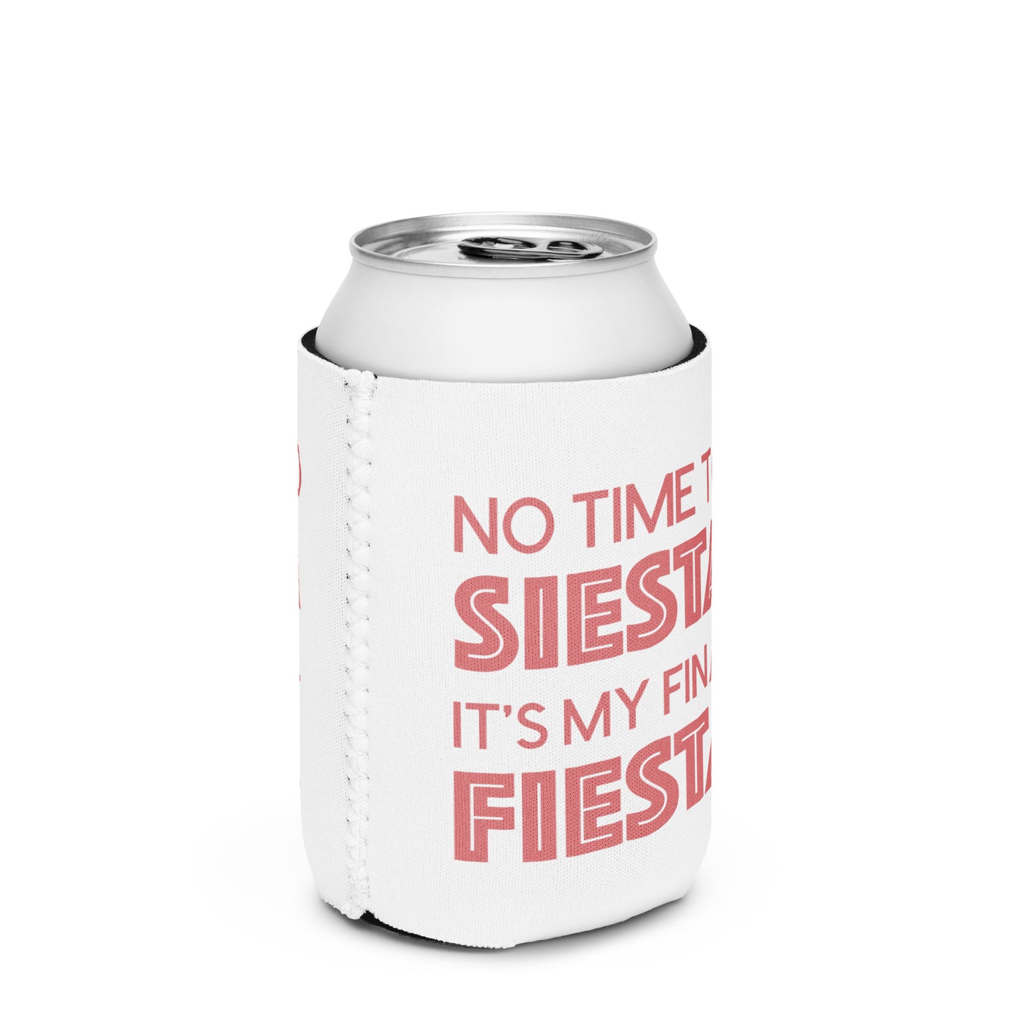 Edie Rose It's My Final Fiesta Can Coolers for Slim and Regular Cans