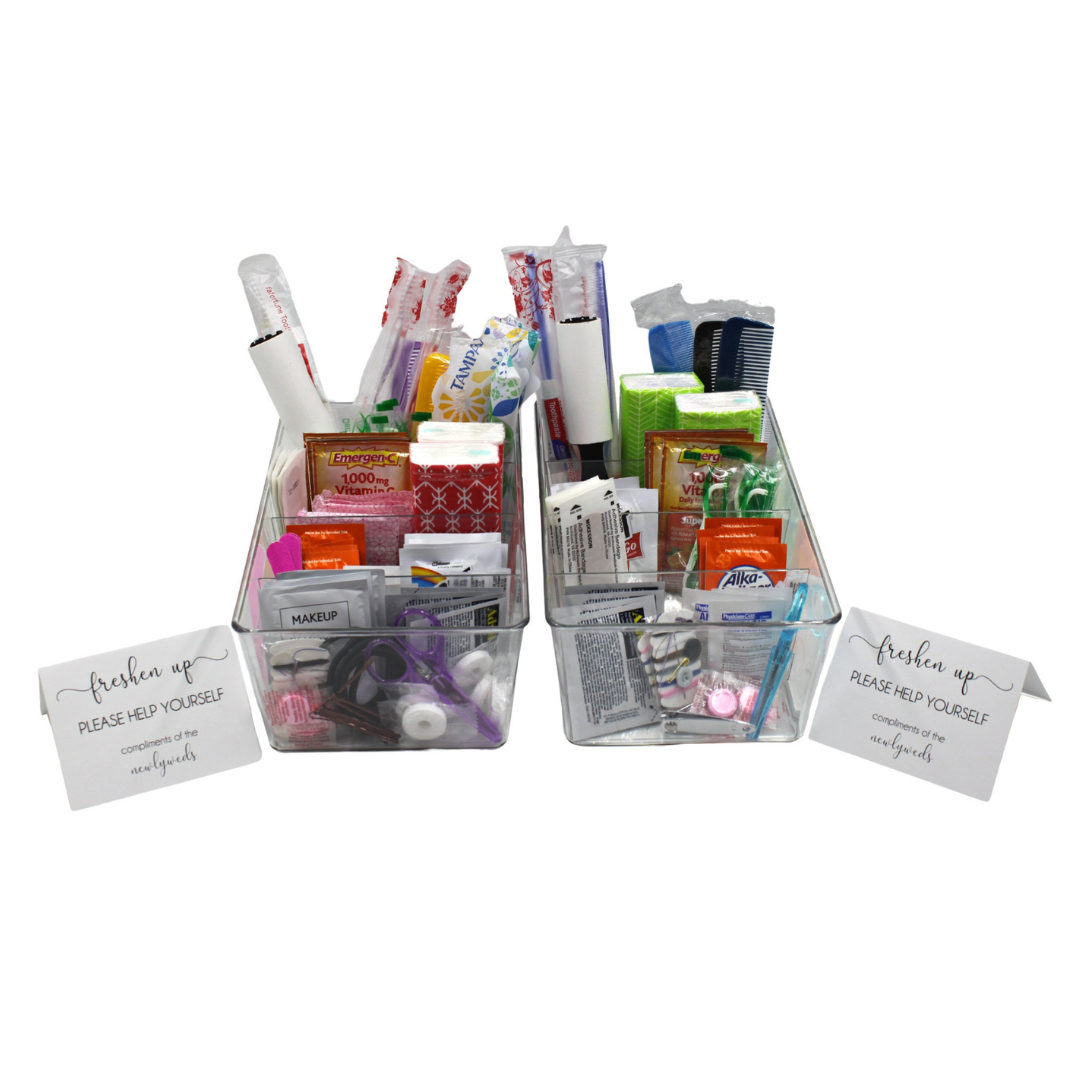 Premium Wedding Bathroom Baskets