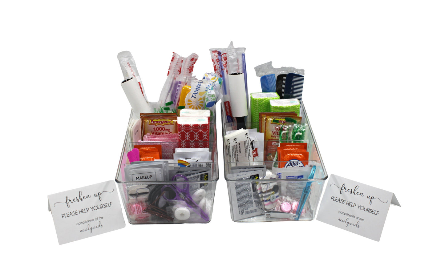 Premium Wedding Bathroom Baskets