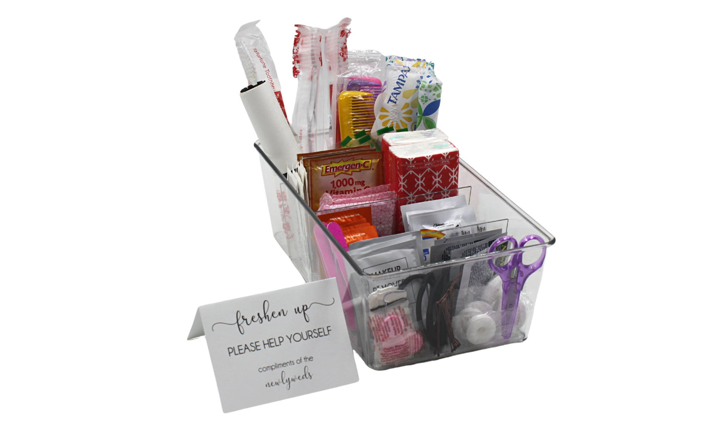 Premium Wedding Bathroom Baskets