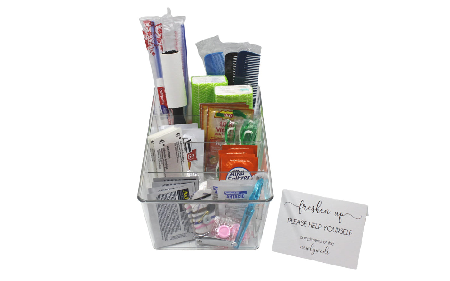 Premium Wedding Bathroom Baskets