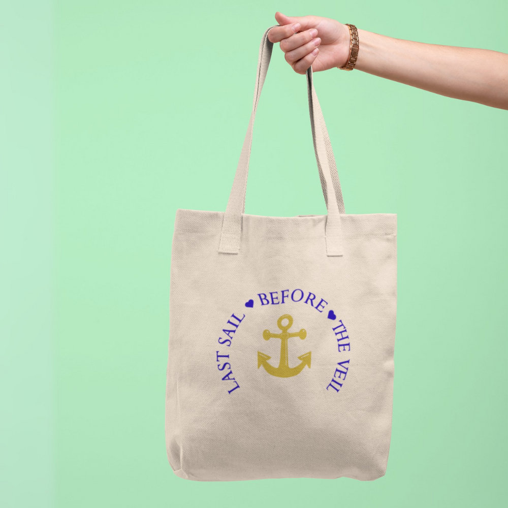 Last Sail Before the Veil Canvas Tote Bag