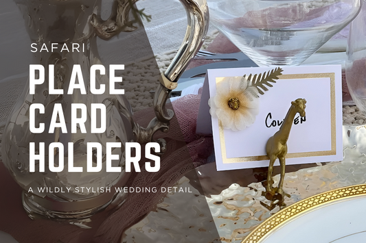 safari place card holders