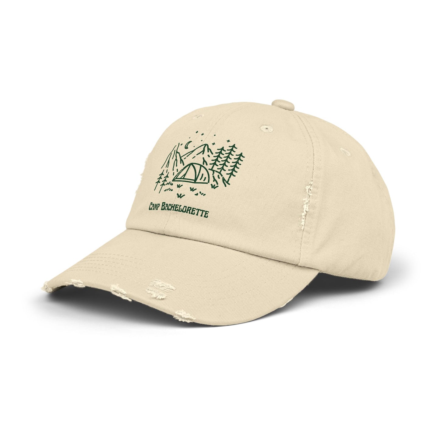 Camp Bachelorette Distressed Hat
