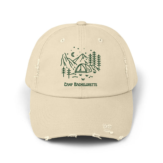 Camp Bachelorette Distressed Hat