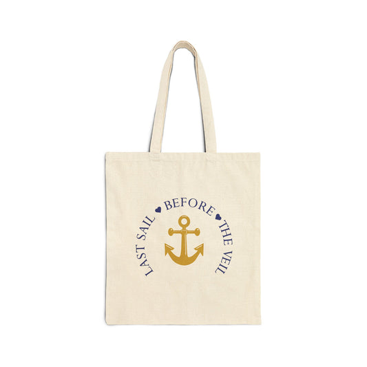 Last Sail Before the Veil Canvas Tote Bag