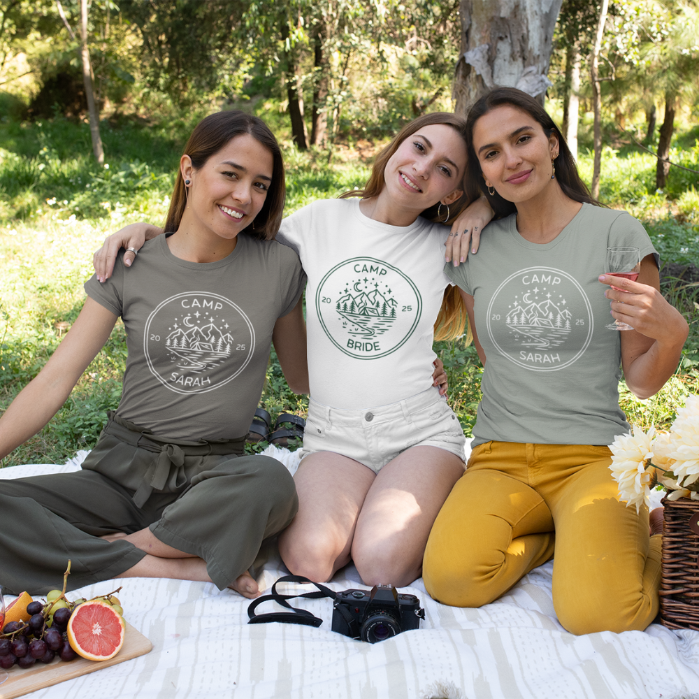 Custom Camp Bachelorette Softstyle T-Shirt