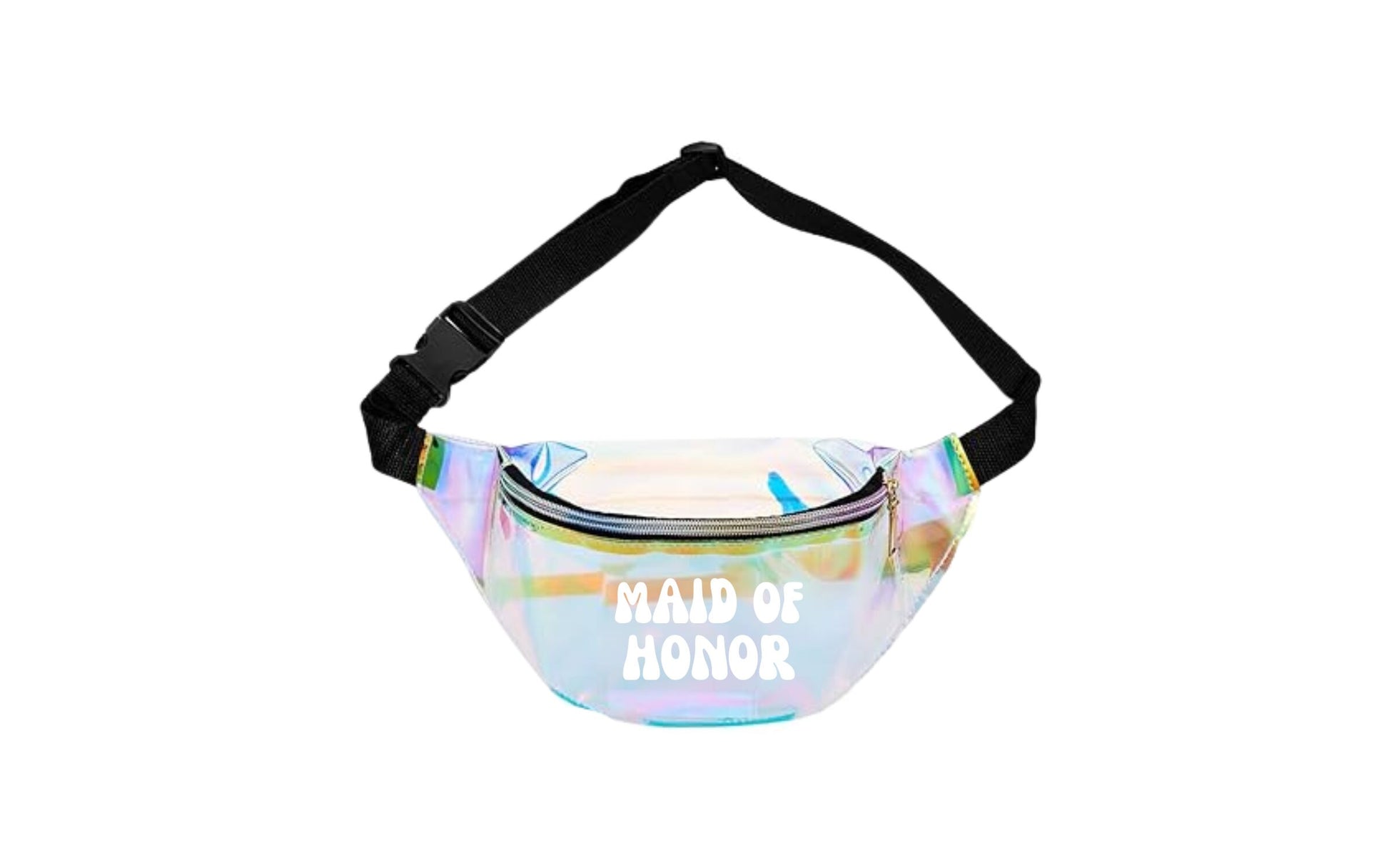 Custom Clear Holographic Fanny Pack Bachelorette Parties
