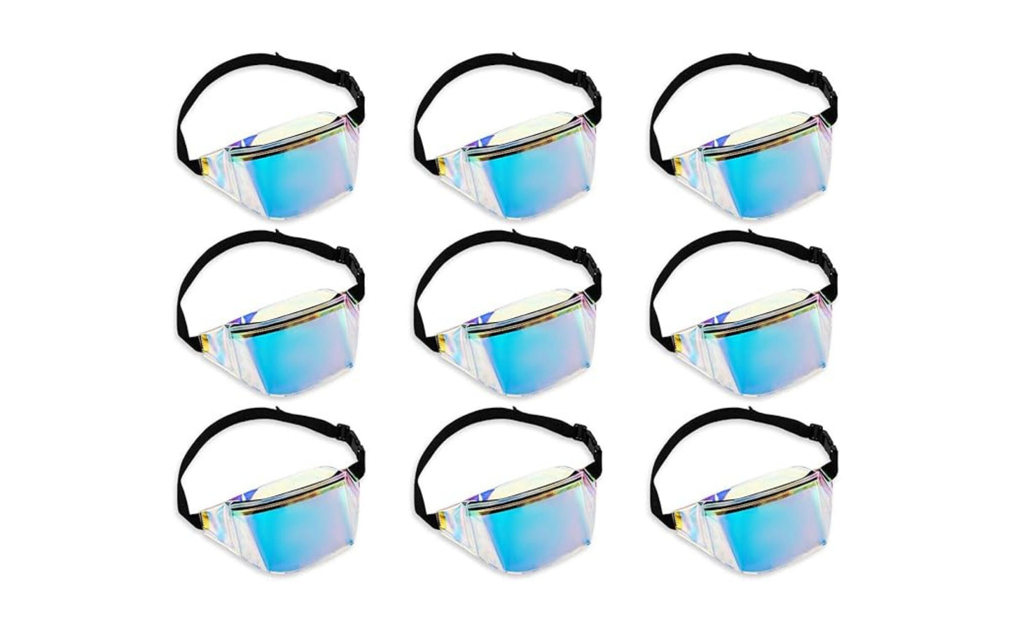 Custom Clear Holographic Fanny Pack Bachelorette Parties