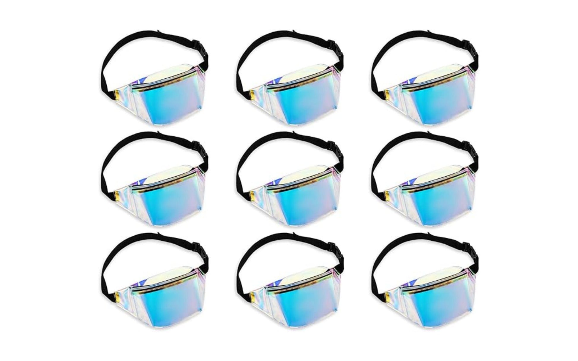 Custom Clear Holographic Fanny Pack Bachelorette Parties