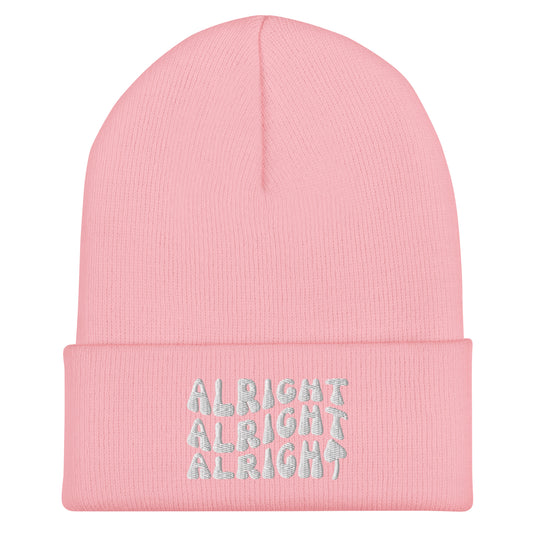 Alright Alright Alright Cuffed Beanie - Dazed and Engaged Bachelorette