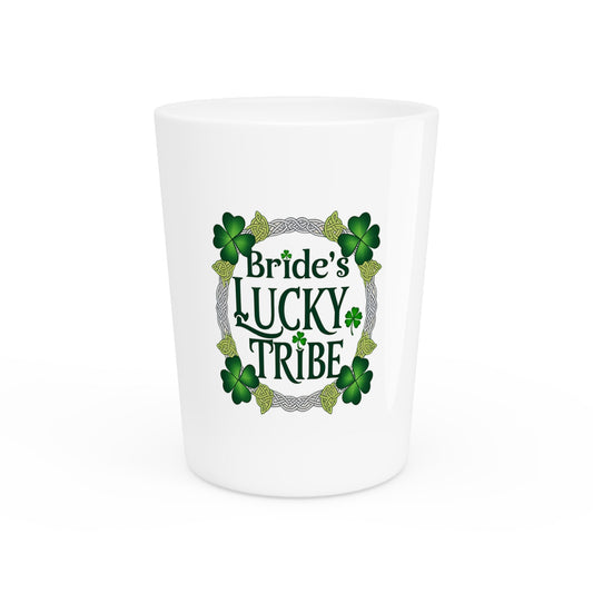 Edie Rose Bride's Lucky Tribe Shot Glass