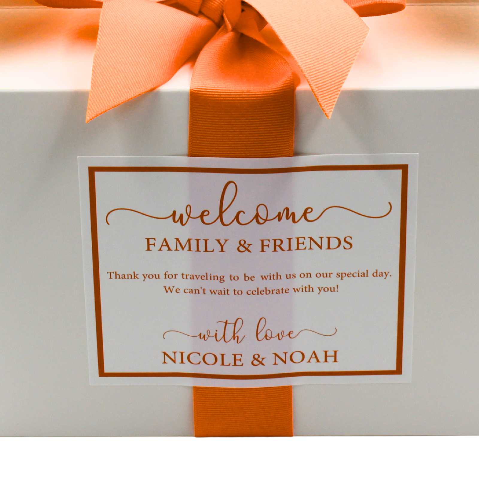 Wedding Welcome Boxes for Hotel Guests
