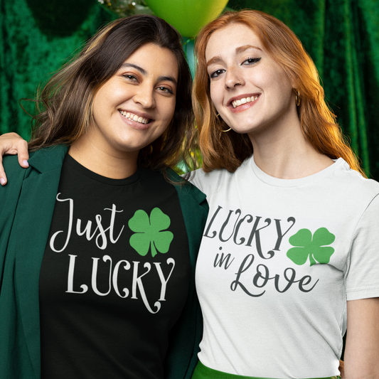 Lucky in Love, Just Lucky Bachelorette Shirts