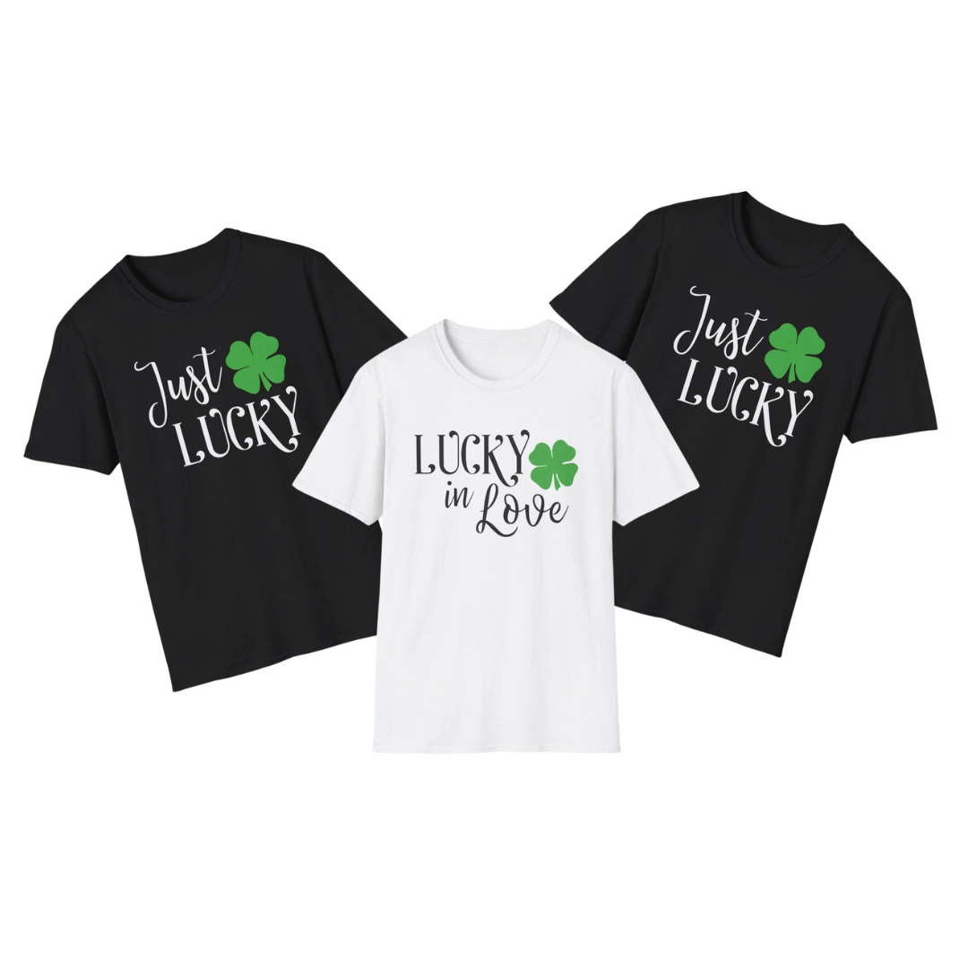 Lucky in Love, Just Lucky Bachelorette Shirts